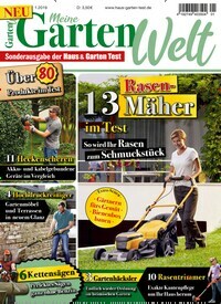 Titelbild der Ausgabe 1/2019 von Meine Gartenwelt. Diese Zeitschrift und viele weitere Gartenzeitschriften und Wohnzeitschriften als Abo oder epaper bei United Kiosk online kaufen.
