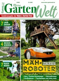 Titelbild der Ausgabe 1/2023 von Meine Gartenwelt. Diese Zeitschrift und viele weitere Gartenzeitschriften und Wohnzeitschriften als Abo oder epaper bei United Kiosk online kaufen.