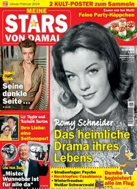 Titelbild der Ausgabe 1/2019 von Meine Stars von damals. Diese Zeitschrift und viele weitere Frauenzeitschriften als Abo oder epaper bei United Kiosk online kaufen.