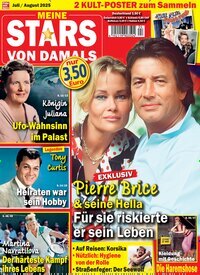 Titelbild der Ausgabe 4/2025 von Meine Stars von damals. Diese Zeitschrift und viele weitere Frauenzeitschriften als Abo oder epaper bei United Kiosk online kaufen.