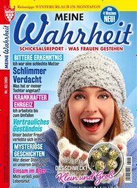 Titelbild der Ausgabe 2/2026 von Meine Wahrheit. Diese Zeitschrift und viele weitere Frauenzeitschriften als Abo oder epaper bei United Kiosk online kaufen.