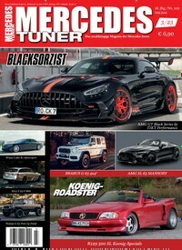 Titelbild der Ausgabe 3/2023 von Mercedes Tuner. Diese Zeitschrift und viele weitere Automagazine und Motorradzeitschriften als Abo oder epaper bei United Kiosk online kaufen.
