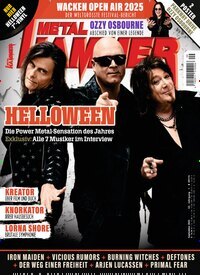 Titelbild der Ausgabe 9/2025 von Metal Hammer. Diese Zeitschrift und viele weitere Reisemagazine, Freizeitmagazine und Wissensmagazine als Abo oder epaper bei United Kiosk online kaufen.