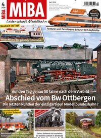 Titelbild der Ausgabe 4/2026 von MIBA Miniaturbahnen. Diese Zeitschrift und viele weitere Reisemagazine, Freizeitmagazine und Wissensmagazine als Abo oder epaper bei United Kiosk online kaufen.