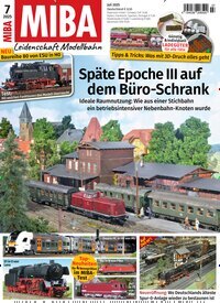 Titelbild der Ausgabe 7/2025 von MIBA Miniaturbahnen. Diese Zeitschrift und viele weitere Reisemagazine, Freizeitmagazine und Wissensmagazine als Abo oder epaper bei United Kiosk online kaufen.
