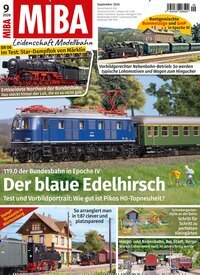 Titelbild der Ausgabe 9/2026 von MIBA Miniaturbahnen. Diese Zeitschrift und viele weitere Reisemagazine, Freizeitmagazine und Wissensmagazine als Abo oder epaper bei United Kiosk online kaufen.