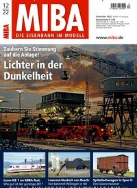 Titelbild der Ausgabe 12/2022 von MIBA Miniaturbahnen. Diese Zeitschrift und viele weitere Reisemagazine, Freizeitmagazine und Wissensmagazine als Abo oder epaper bei United Kiosk online kaufen.