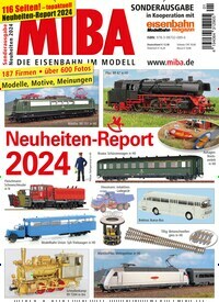 Titelbild der Ausgabe 1/2024 von MIBA Sonderausgabe. Diese Zeitschrift und viele weitere Reisemagazine, Freizeitmagazine und Wissensmagazine als Abo oder epaper bei United Kiosk online kaufen.