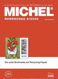 Titelbild der Ausgabe 6/2025 von Michel-Rundschau. Diese Zeitschrift und viele weitere Reisemagazine, Freizeitmagazine und Wissensmagazine als Abo oder epaper bei United Kiosk online kaufen.
