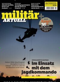 Titelbild der Ausgabe 2/2025 von militär Aktuell. Diese Zeitschrift und viele weitere Reisemagazine, Freizeitmagazine und Wissensmagazine als Abo oder epaper bei United Kiosk online kaufen.