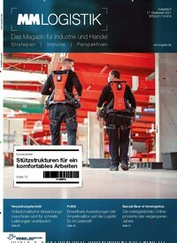 Titelbild der Ausgabe 6/2021 von MM Logistik. Diese Zeitschrift und viele weitere Industriemagazine und Handwerkmagazine als Abo oder epaper bei United Kiosk online kaufen.