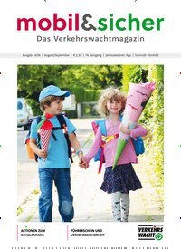 Titelbild der Ausgabe 4/2026 von mobil und sicher. Diese Zeitschrift und viele weitere Logistikmagazine und Medienmagazine als Abo oder epaper bei United Kiosk online kaufen.
