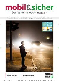 Titelbild der Ausgabe 5/2026 von mobil und sicher. Diese Zeitschrift und viele weitere Logistikmagazine und Medienmagazine als Abo oder epaper bei United Kiosk online kaufen.
