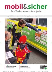 Titelbild der Ausgabe 6/2025 von mobil und sicher. Diese Zeitschrift und viele weitere Logistikmagazine und Medienmagazine als Abo oder epaper bei United Kiosk online kaufen.