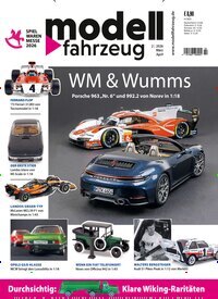 Titelbild der Ausgabe 2/2026 von Modell Fahrzeug. Diese Zeitschrift und viele weitere Reisemagazine, Freizeitmagazine und Wissensmagazine als Abo oder epaper bei United Kiosk online kaufen.