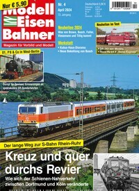 Titelbild der Ausgabe 4/2024 von Modelleisenbahner. Diese Zeitschrift und viele weitere Reisemagazine, Freizeitmagazine und Wissensmagazine als Abo oder epaper bei United Kiosk online kaufen.