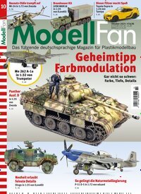 Titelbild der Ausgabe 10/2025 von ModellFan. Diese Zeitschrift und viele weitere Reisemagazine, Freizeitmagazine und Wissensmagazine als Abo oder epaper bei United Kiosk online kaufen.