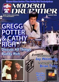 Titelbild der Ausgabe 8/2026 von Modern Drummer USA. Diese Zeitschrift und viele weitere Reisemagazine, Freizeitmagazine und Wissensmagazine als Abo oder epaper bei United Kiosk online kaufen.