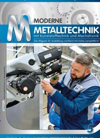 Titelbild der Ausgabe 1/2019 von Moderne Metalltechnik. Diese Zeitschrift und viele weitere Industriemagazine und Handwerkmagazine als Abo oder epaper bei United Kiosk online kaufen.