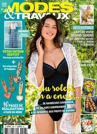 Titelbild der Ausgabe 6/2025 von Modes & Travaux. Diese Zeitschrift und viele weitere Frauenzeitschriften als Abo oder epaper bei United Kiosk online kaufen.