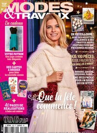 Titelbild der Ausgabe 12/2025 von Modes & Travaux. Diese Zeitschrift und viele weitere Frauenzeitschriften als Abo oder epaper bei United Kiosk online kaufen.