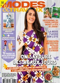 Titelbild der Ausgabe 483/2024 von Modes & Travaux. Diese Zeitschrift und viele weitere Frauenzeitschriften als Abo oder epaper bei United Kiosk online kaufen.