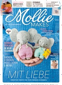 Titelbild der Ausgabe 70/2022 von Mollie Makes. Diese Zeitschrift und viele weitere Modemagazine und DIY-Magazine als Abo oder epaper bei United Kiosk online kaufen.