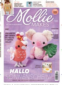Titelbild der Ausgabe 74/2022 von Mollie Makes. Diese Zeitschrift und viele weitere Modemagazine und DIY-Magazine als Abo oder epaper bei United Kiosk online kaufen.
