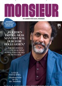 Titelbild der Ausgabe 4/2025 von Monsieur. Diese Zeitschrift und viele weitere Wirtschaftsmagazine und Politikmagazine als Abo oder epaper bei United Kiosk online kaufen.