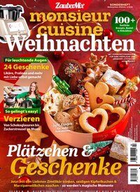 Titelbild der Ausgabe 2/2025 von monsieur cuisine Weihnachten Spezial. Diese Zeitschrift und viele weitere Kochzeitschriften und Backzeitschriften als Abo oder epaper bei United Kiosk online kaufen.