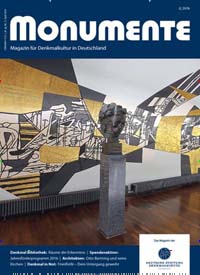 Titelbild der Ausgabe 1/2021 von Monumente. Diese Zeitschrift und viele weitere Architekturzeitschriften und Bauzeitschriften als Abo oder epaper bei United Kiosk online kaufen.