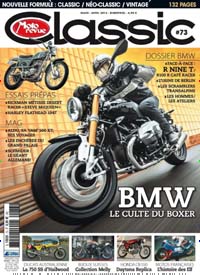 Titelbild der Ausgabe 73/2014 von Moto Revue Classic. Diese Zeitschrift und viele weitere Automagazine und Motorradzeitschriften als Abo oder epaper bei United Kiosk online kaufen.