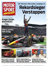 Titelbild der Ausgabe 47/2022 von Motor Sport aktuell. Diese Zeitschrift und viele weitere Automagazine und Motorradzeitschriften als Abo oder epaper bei United Kiosk online kaufen.
