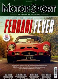 Titelbild der Ausgabe 3/2022 von Motor Sport UK. Diese Zeitschrift und viele weitere Automagazine und Motorradzeitschriften als Abo oder epaper bei United Kiosk online kaufen.