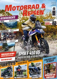 Titelbild der Ausgabe 132/2026 von Motorrad & Reisen. Diese Zeitschrift und viele weitere Automagazine und Motorradzeitschriften als Abo oder epaper bei United Kiosk online kaufen.