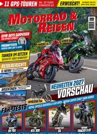 Titelbild der Ausgabe 137/2026 von Motorrad & Reisen. Diese Zeitschrift und viele weitere Automagazine und Motorradzeitschriften als Abo oder epaper bei United Kiosk online kaufen.