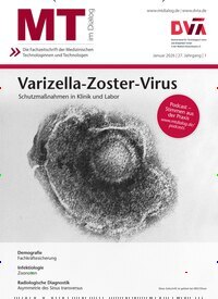 Titelbild der Ausgabe 1/2026 von MT im Dialog. Diese Zeitschrift und viele weitere Pflegezeitschriften und medizinische Fachzeitschriften als Abo oder epaper bei United Kiosk online kaufen.