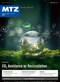 Titelbild der Ausgabe 6/2025 von MTZ worldwide. Diese Zeitschrift und viele weitere Industriemagazine und Handwerkmagazine als Abo oder epaper bei United Kiosk online kaufen.