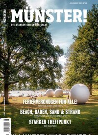 Titelbild der Ausgabe 148/2025 von Münster!. Diese Zeitschrift und viele weitere Lifestylemagazine und Peoplemagazine als Abo oder epaper bei United Kiosk online kaufen.