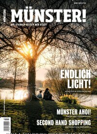 Titelbild der Ausgabe 155/2026 von Münster!. Diese Zeitschrift und viele weitere Lifestylemagazine und Peoplemagazine als Abo oder epaper bei United Kiosk online kaufen.