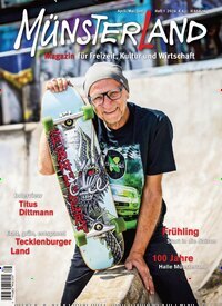 Titelbild der Ausgabe 1/2026 von Münsterland Magazin. Diese Zeitschrift und viele weitere Lifestylemagazine und Peoplemagazine als Abo oder epaper bei United Kiosk online kaufen.