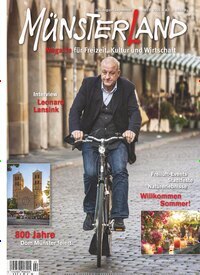 Titelbild der Ausgabe 2/2025 von Münsterland Magazin. Diese Zeitschrift und viele weitere Lifestylemagazine und Peoplemagazine als Abo oder epaper bei United Kiosk online kaufen.