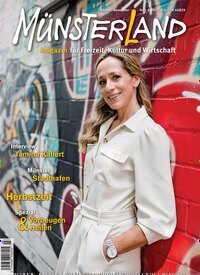 Titelbild der Ausgabe 3/2025 von Münsterland Magazin. Diese Zeitschrift und viele weitere Lifestylemagazine und Peoplemagazine als Abo oder epaper bei United Kiosk online kaufen.