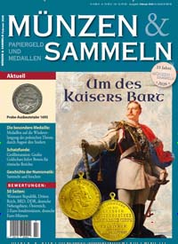 Titelbild der Ausgabe 2/2026 von Münzen & Sammeln. Diese Zeitschrift und viele weitere Reisemagazine, Freizeitmagazine und Wissensmagazine als Abo oder epaper bei United Kiosk online kaufen.
