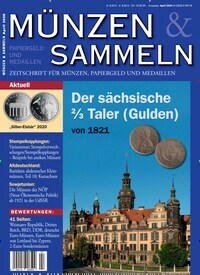 Titelbild der Ausgabe 4/2020 von Münzen & Sammeln. Diese Zeitschrift und viele weitere Reisemagazine, Freizeitmagazine und Wissensmagazine als Abo oder epaper bei United Kiosk online kaufen.