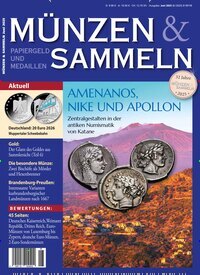 Titelbild der Ausgabe 6/2025 von Münzen & Sammeln. Diese Zeitschrift und viele weitere Reisemagazine, Freizeitmagazine und Wissensmagazine als Abo oder epaper bei United Kiosk online kaufen.