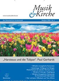 Titelbild der Ausgabe 3/2026 von Musik & Kirche. Diese Zeitschrift und viele weitere Kunstmagazine und Kulturmagazine als Abo oder epaper bei United Kiosk online kaufen.