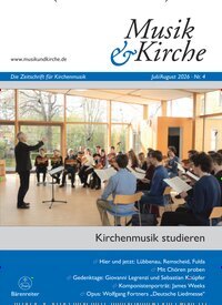 Titelbild der Ausgabe 4/2026 von Musik & Kirche. Diese Zeitschrift und viele weitere Kunstmagazine und Kulturmagazine als Abo oder epaper bei United Kiosk online kaufen.