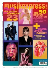 Titelbild der Ausgabe 1/2024 von musikexpress. Diese Zeitschrift und viele weitere Reisemagazine, Freizeitmagazine und Wissensmagazine als Abo oder epaper bei United Kiosk online kaufen.