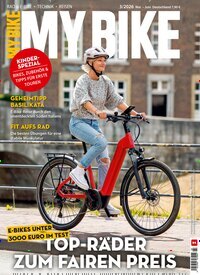 Titelbild der Ausgabe 3/2026 von MyBike. Diese Zeitschrift und viele weitere Sportmagazine als Abo oder epaper bei United Kiosk online kaufen.